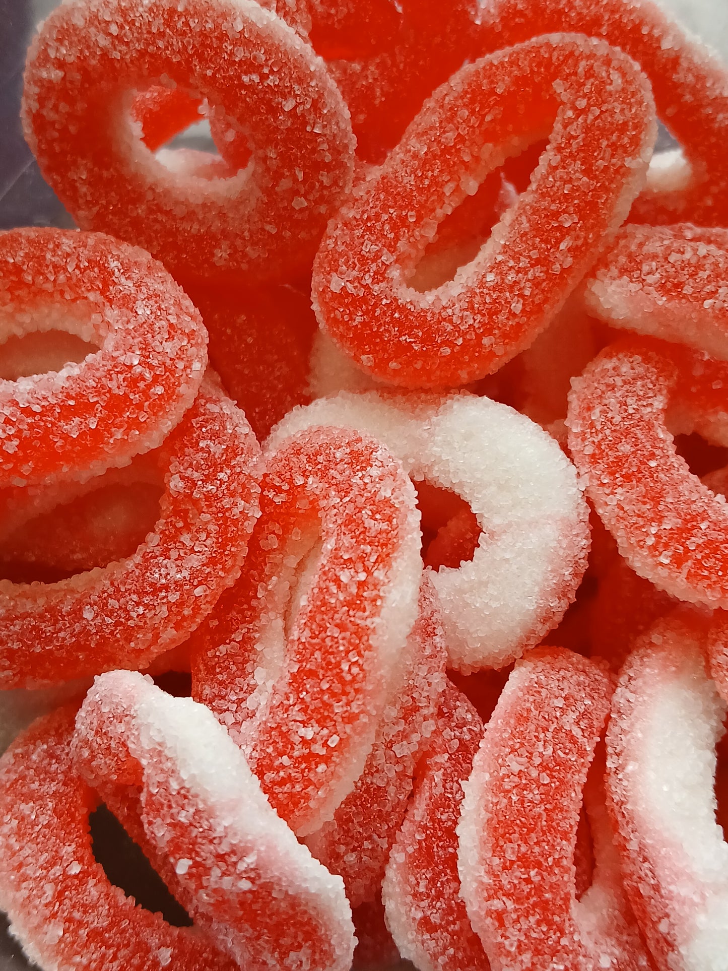 Anneaux fraise 100 g