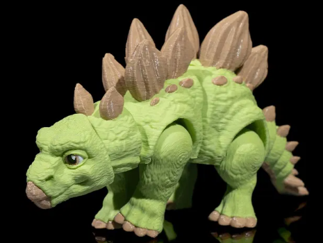 Stégosaure multi couleurs