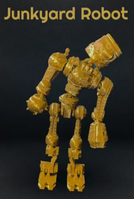 Robot combattant articulé