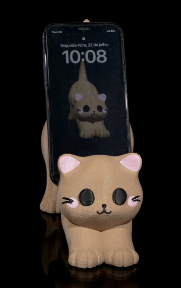 Support de téléphone chat