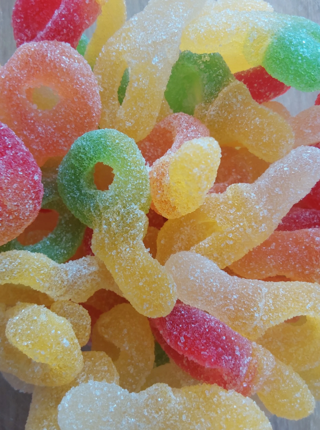 Tétines fruits sucrées 100 g