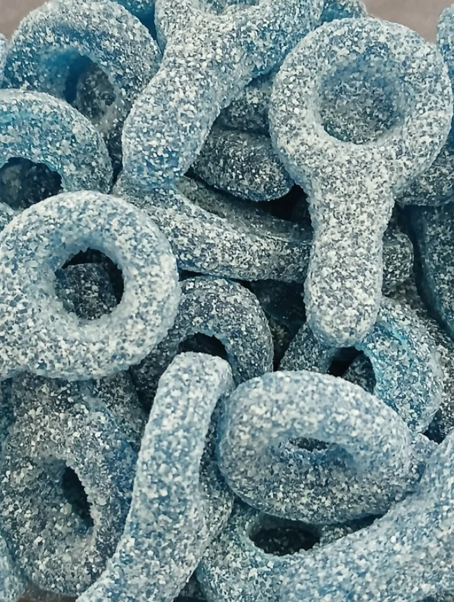 Tétines bleues sucrées goût framboise 1,25 kg