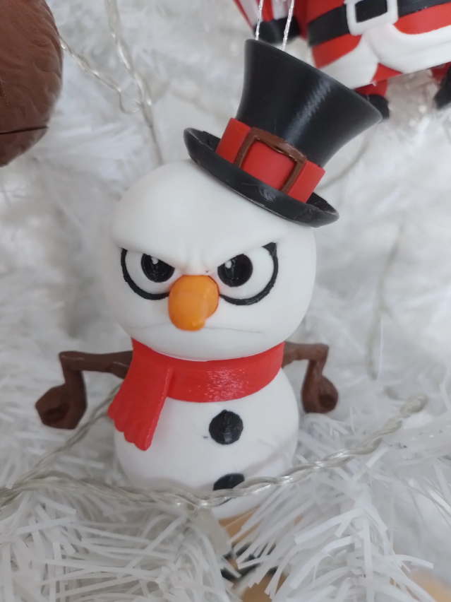 Bonhomme de neige articulé