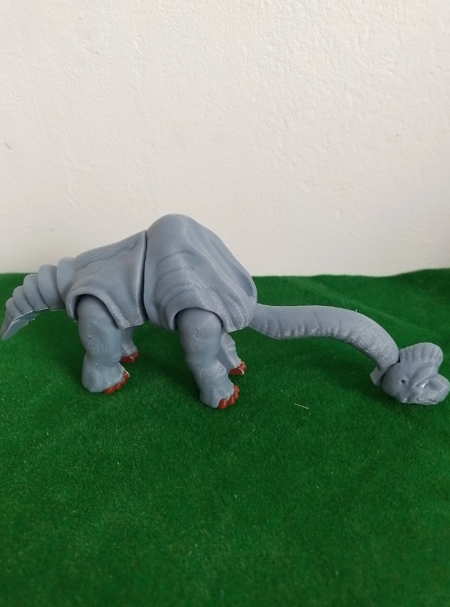 Brachiosaure multi couleurs