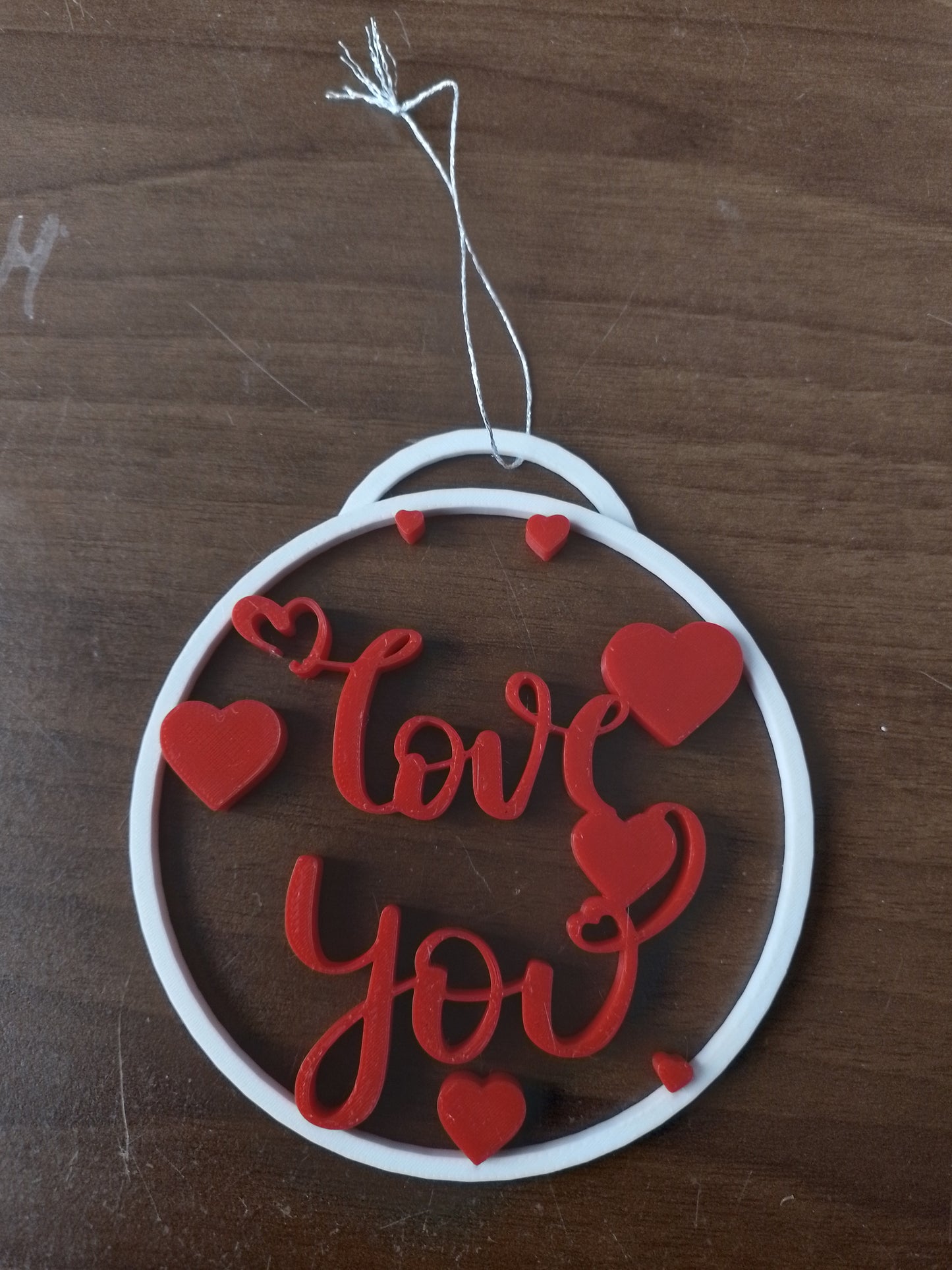 Suspension de Noël Love You à suspendre