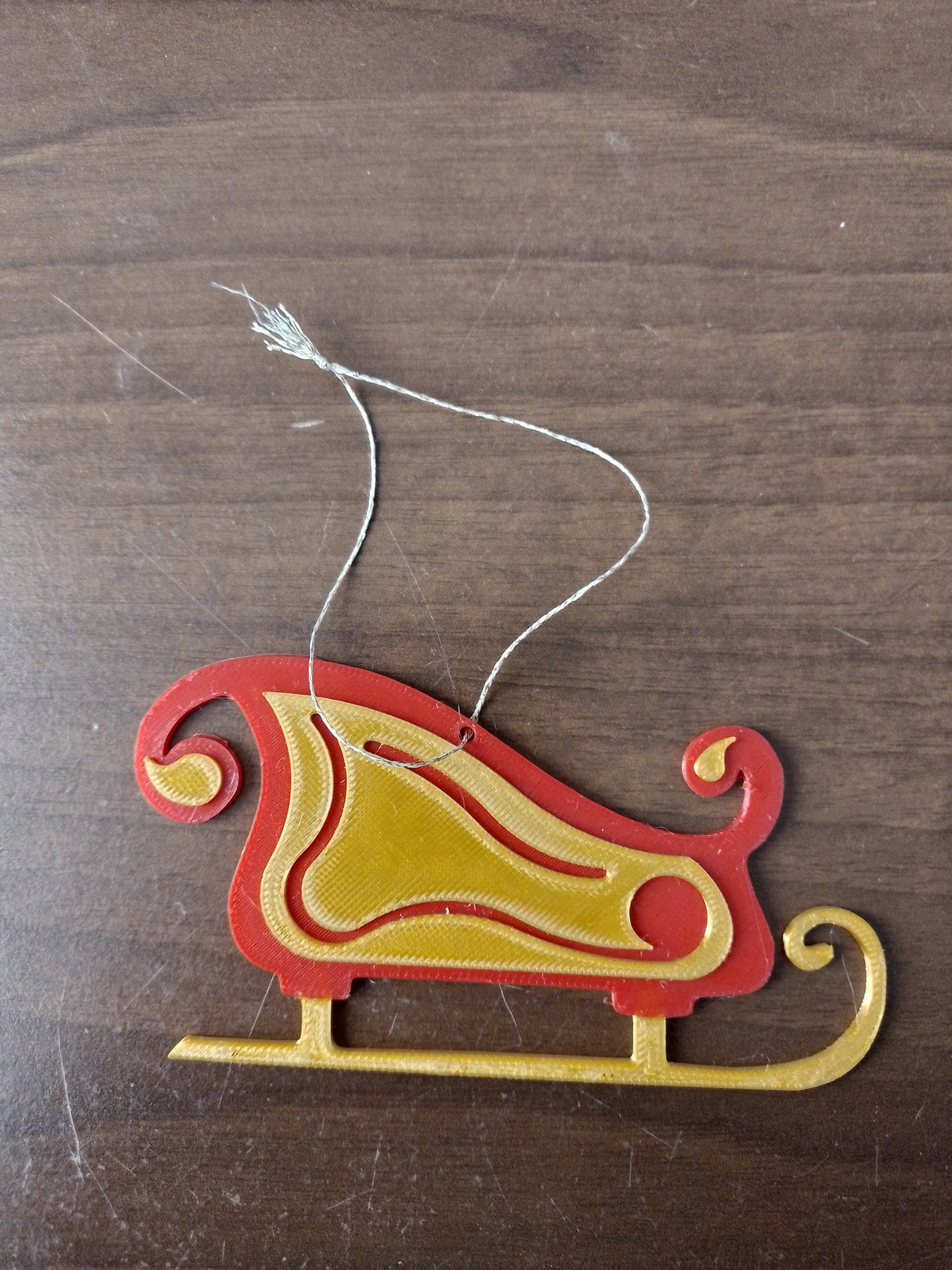 Traineau du père Noël à suspendre