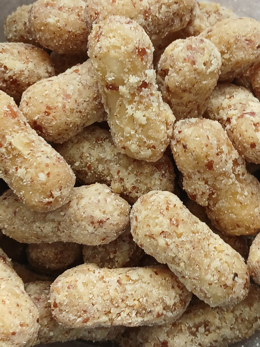 Cacahuètes feuilletées. 100 g