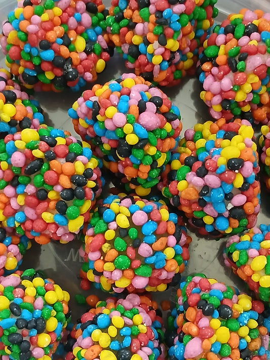 Astéroïdes perlés multi couleurs 100 g