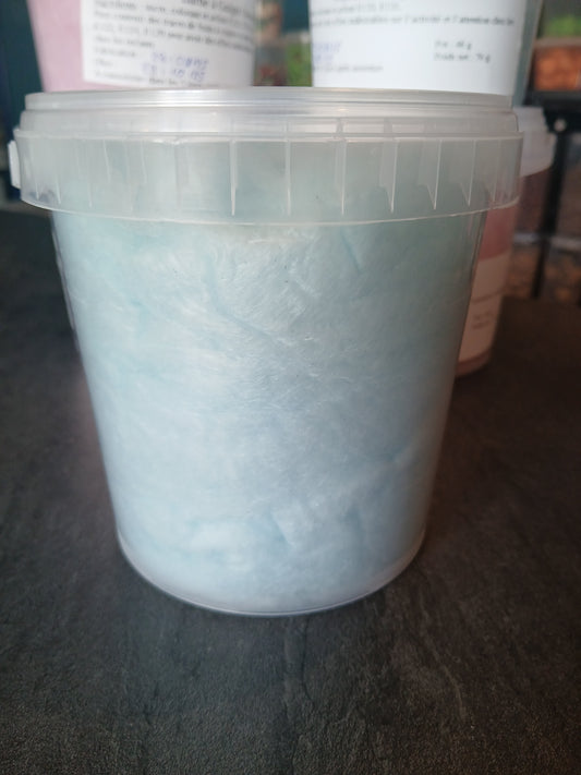 Barbe à papa bleue goût tropical  30 g