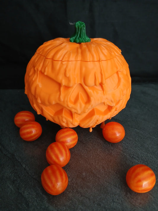 Petite bonbonnière citrouille