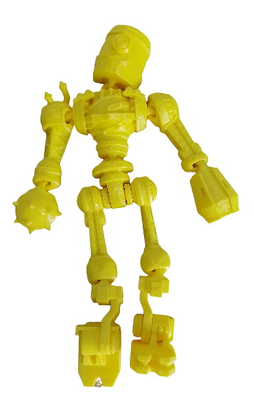 Robot combattant articulé