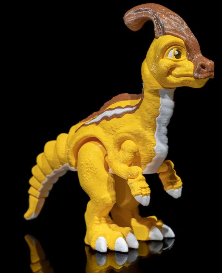 Parasolorophus multi couleurs