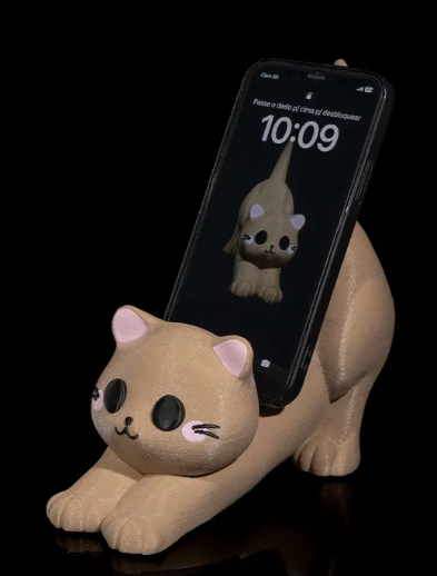 Support de téléphone chat