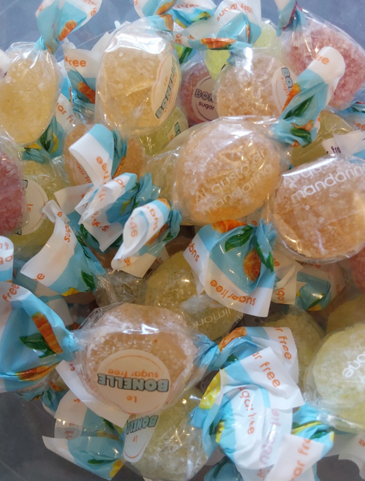Bonbons 4 parfums aux fruits 100 g