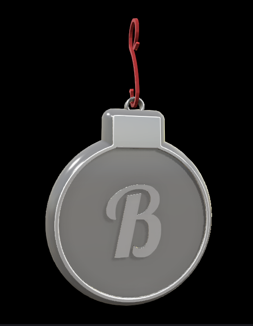 Suspension de Noël personnalisable pour le calendrier de l'avent