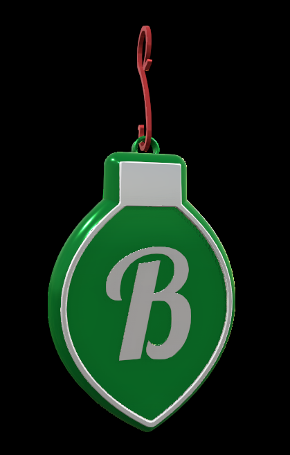 Suspension de Noël personnalisable pour le calendrier de l'avent