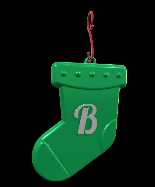 Suspension de Noël personnalisable pour le calendrier de l'avent