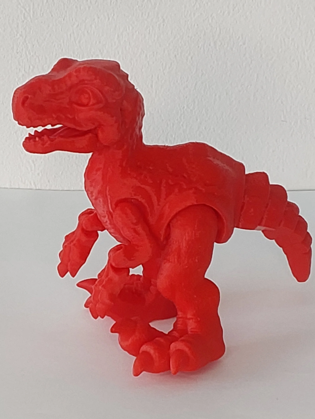 Vélociraptor 1 couleur