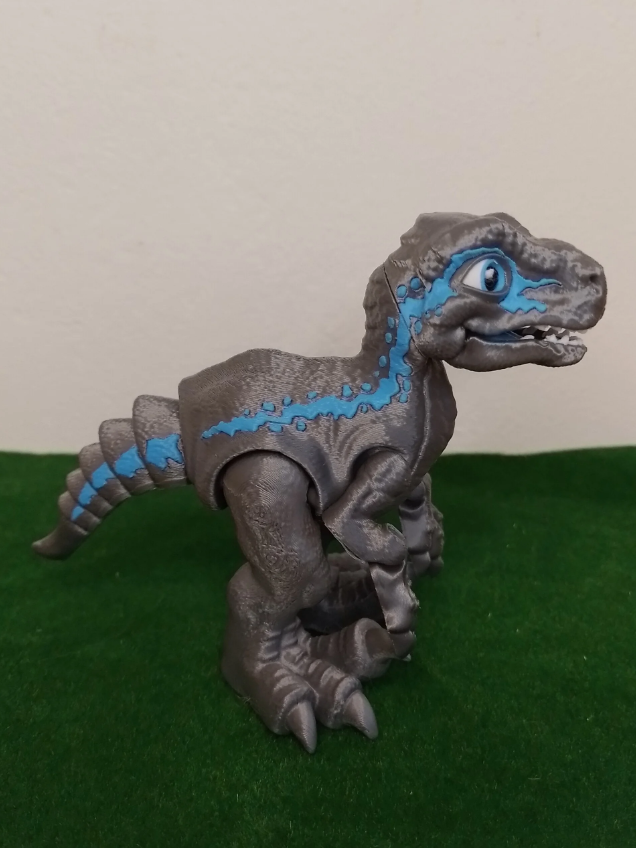 Vélociraptor multi couleurs