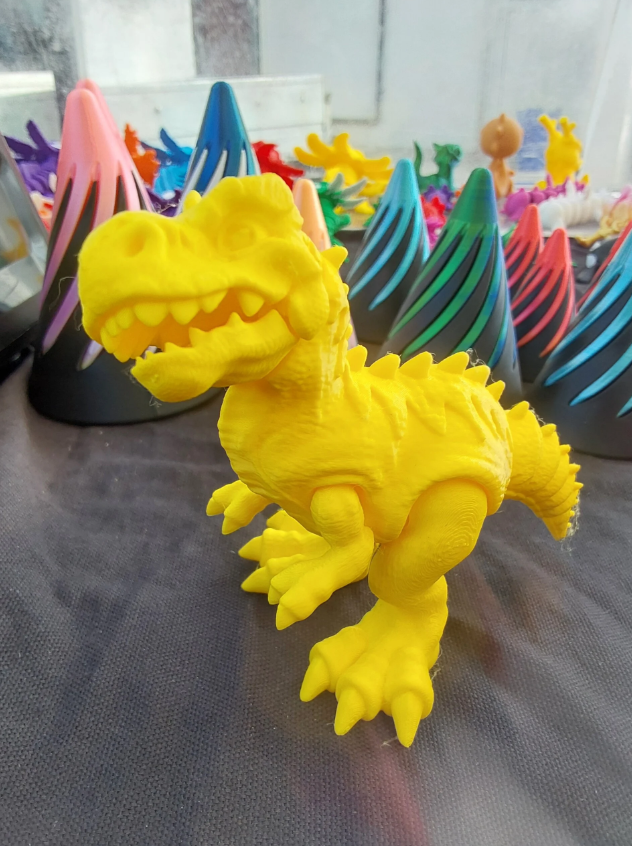 T-rex articulé 1 couleur