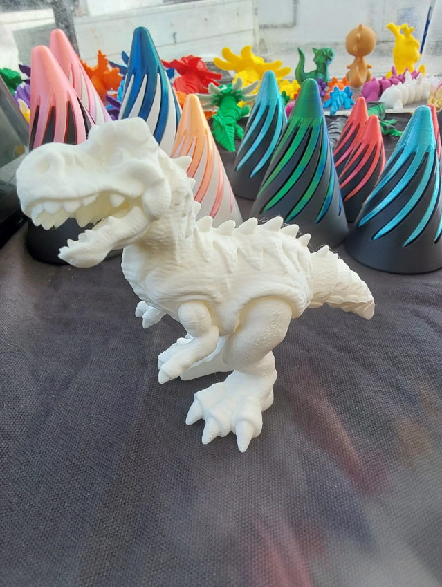 T-rex articulé 1 couleur