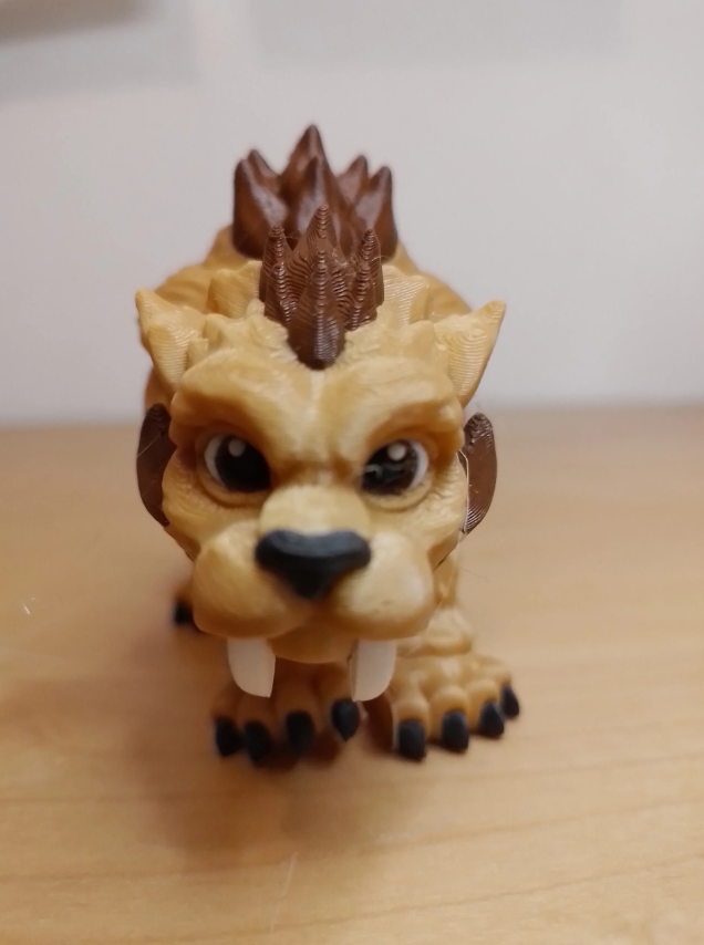 Tigre à dent de sabre