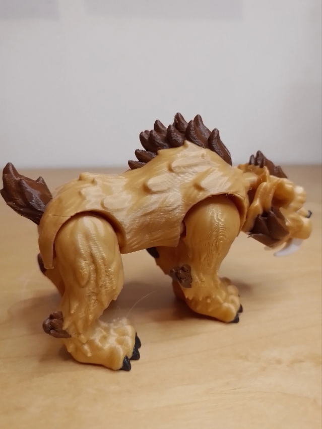 Tigre à dent de sabre