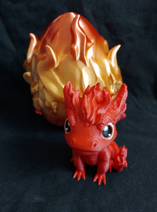 Oeuf du dragon du feu