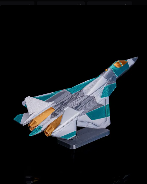 Jet furtif SNT-7 camouflage