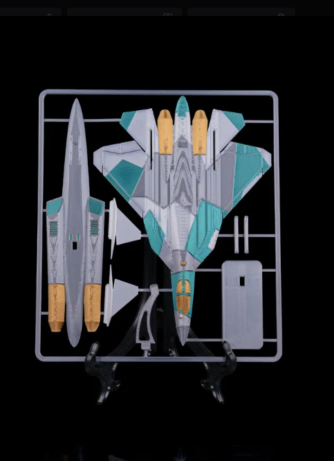 Jet furtif SNT-7 camouflage