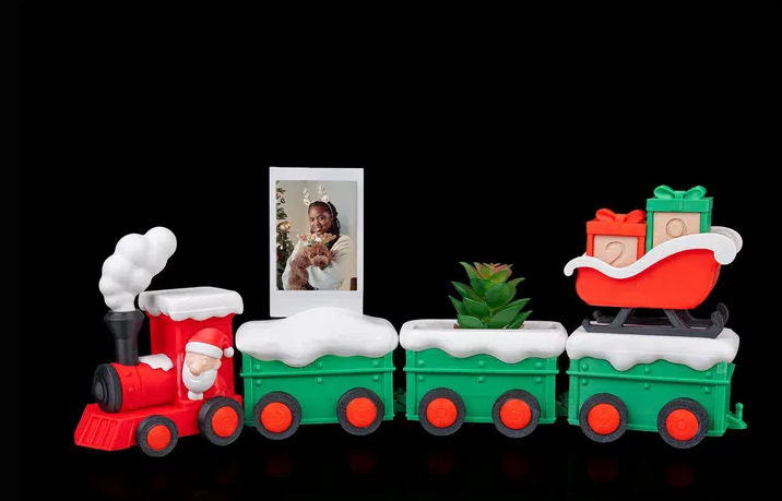 Petit train décompte de Noël